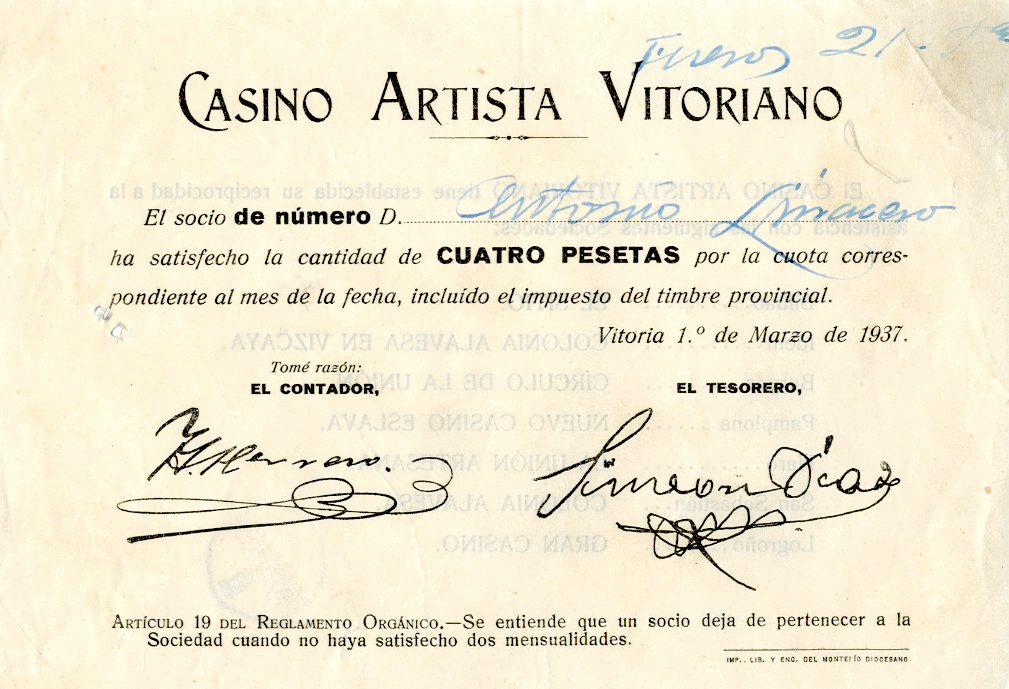 Casino Artista Vitoriano