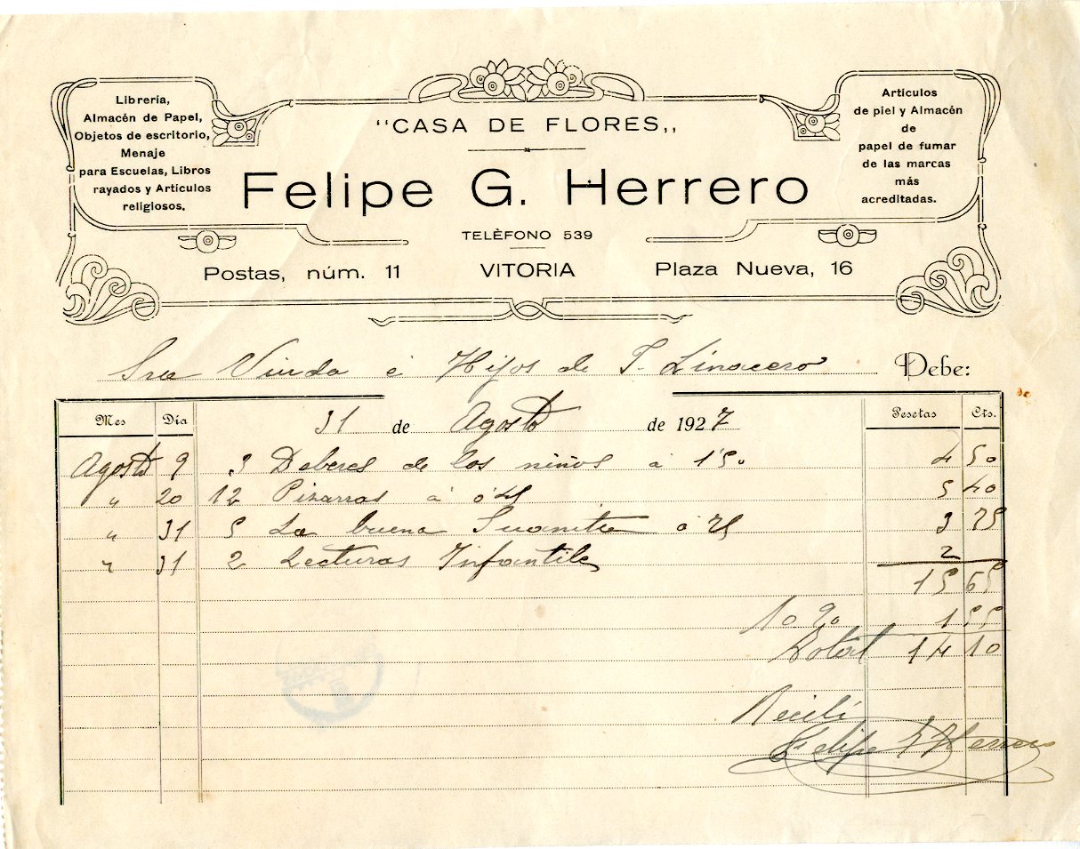 Felipe G. Herrero "Casa de Flores"