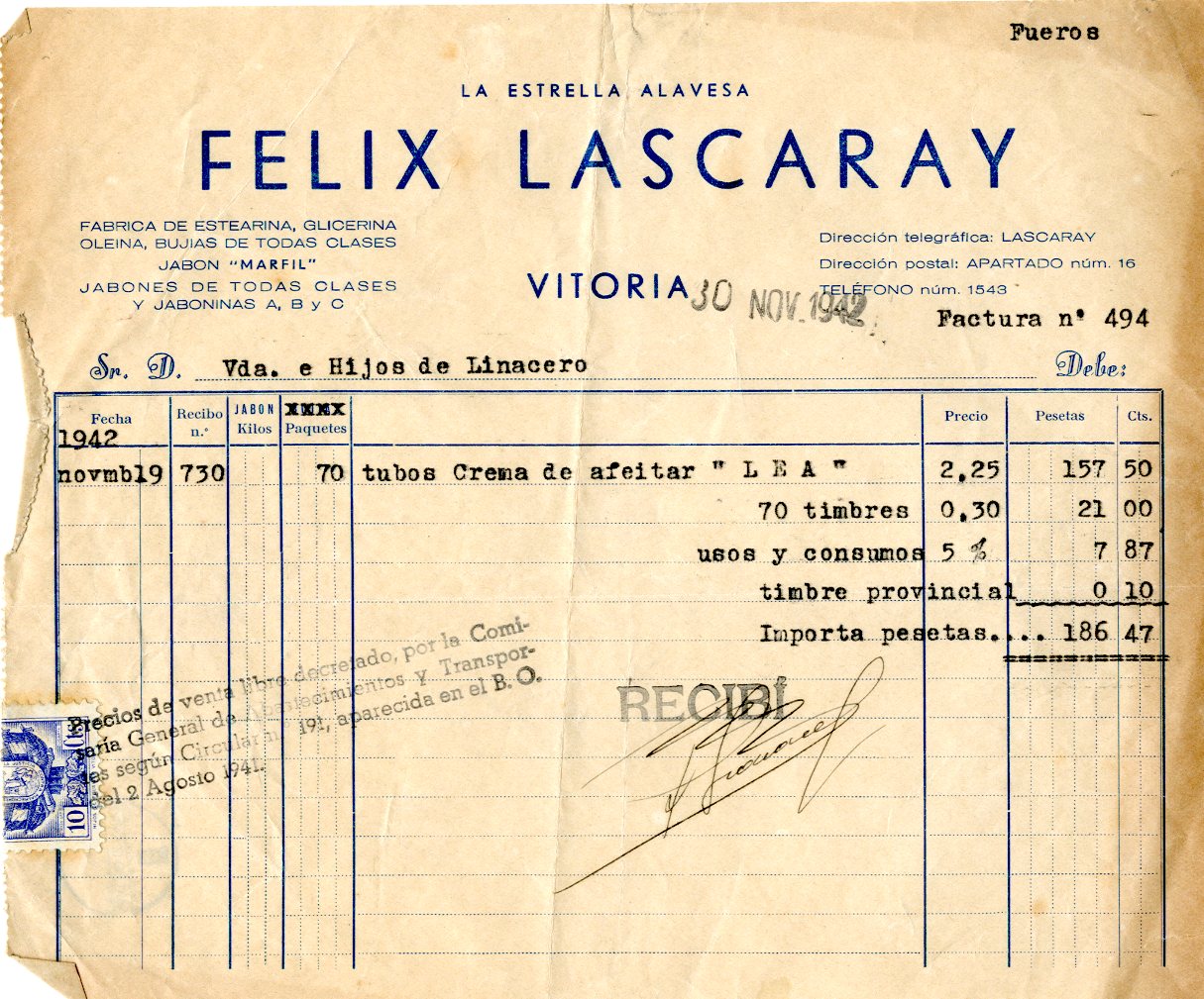 Félix Lascaray "La estrella alavesa"