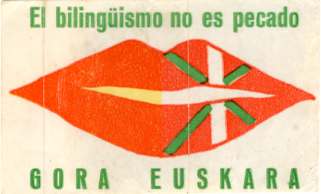 El bilingüismo no es pecado : Gora euskara