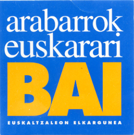 Arabarrok euskarari bai : Euskaltzaleon elkargunea