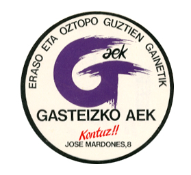 Gasteizko AEK : Eraso eta oztopo guztien gainetik : Kontuz !! : Jose Mardones, 8
