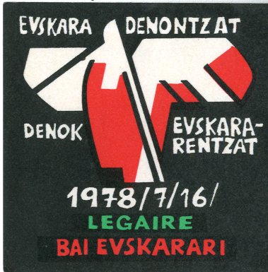 Euskara denontzat : 1978-7-16 : Legaire Bai Euskarari
