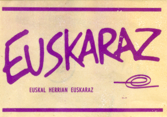 Euskaraz : Euskal herrian euskaraz