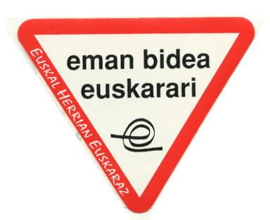 Eman bidea euskarari : Euskal herrian euskaraz