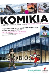 ‘Komikia, 1975-2017. El cómic vasco’